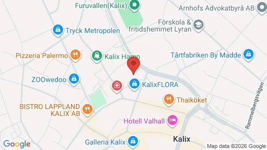 Apartments for rent i Kalix - kort over placeringen