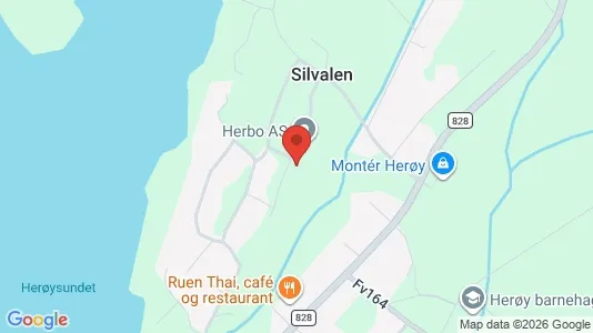 Apartments for rent i Herøy - kort over placeringen