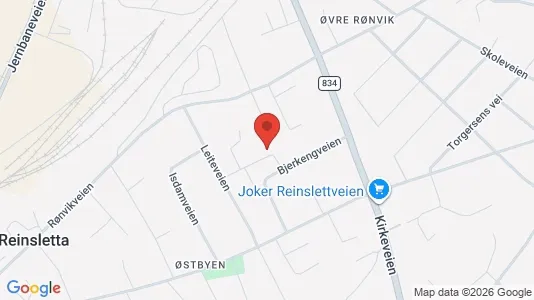 Apartments for rent i Bodø - kort over placeringen
