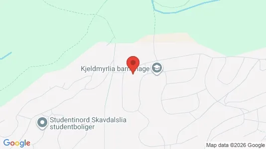 Rooms for rent i Bodø - kort over placeringen