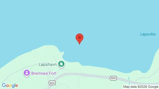 Rooms for rent i Bodø - kort over placeringen
