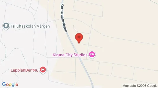 Apartments for rent i Kiruna - kort over placeringen