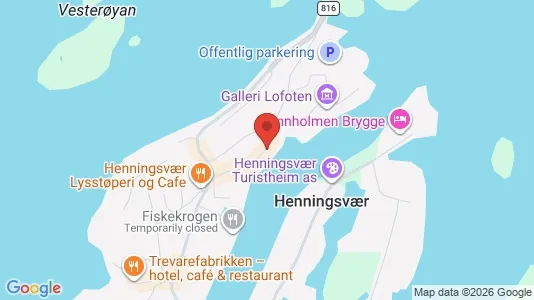 Apartments for rent i Vågan - kort over placeringen