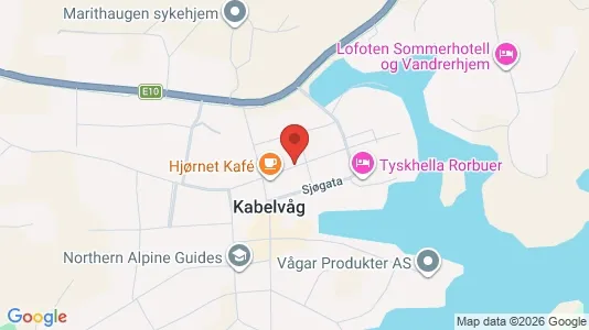 Apartments for rent i Vågan - kort over placeringen