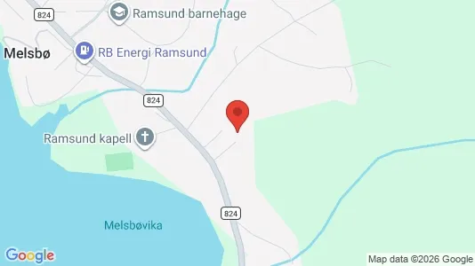 Apartments for rent i Tjeldsund - kort over placeringen