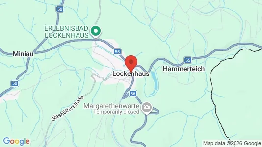 Apartments for rent i Lockenhaus - kort over placeringen