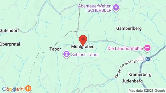 Apartments for rent i Mühlgraben - kort over placeringen