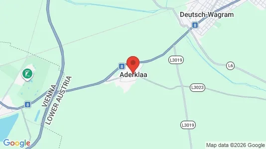 Apartments for rent i Aderklaa - kort over placeringen