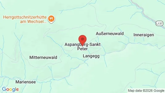 Apartments for rent i Aspangberg-Sankt Peter - kort over placeringen