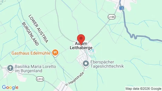 Apartments for rent i Au am Leithaberge - kort over placeringen