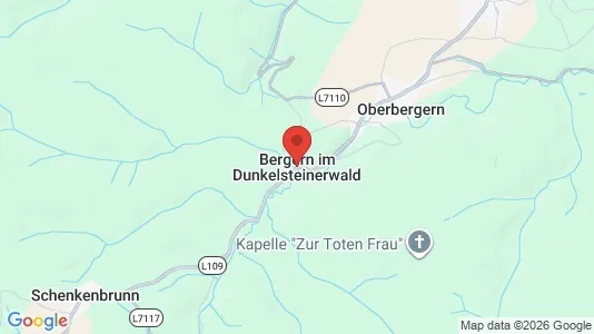 Apartments for rent i Bergern im Dunkelsteinerwald - kort over placeringen