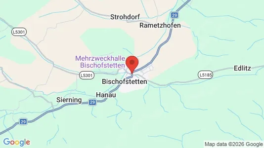 Houses for rent i Bischofstetten - kort over placeringen