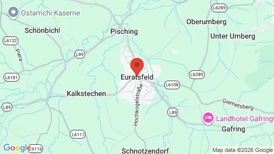 Apartments for rent i Euratsfeld - kort over placeringen