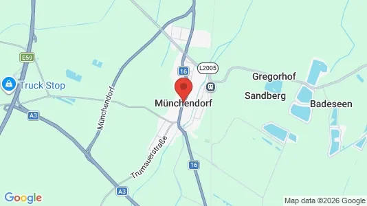 Apartments for rent i Münchendorf - kort over placeringen
