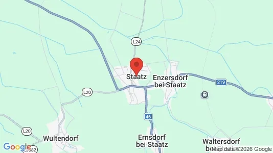 Apartments for rent i Staatz - kort over placeringen