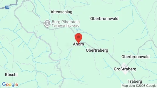 Apartments for rent i Ahorn - kort over placeringen