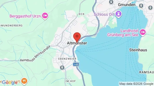 Apartments for rent i Altmünster - kort over placeringen