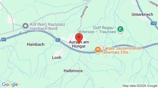 Apartments for rent i Aurach am Hongar - kort over placeringen
