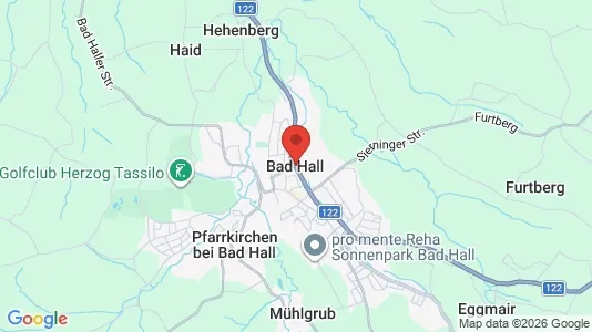 Apartments for rent i Bad Hall - kort over placeringen