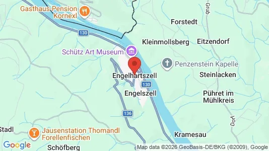Apartments for rent i Engelhartszell - kort over placeringen