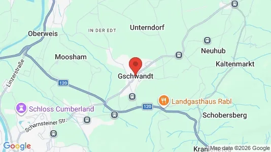 Apartments for rent i Gschwandt - kort over placeringen