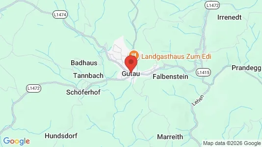 Apartments for rent i Gutau - kort over placeringen