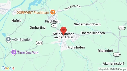 Apartments for rent i Steinerkirchen an der Traun - kort over placeringen