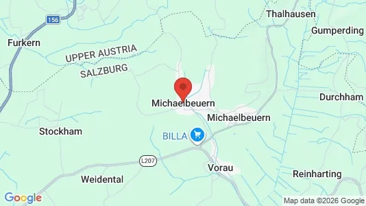 Apartments for rent i Dorfbeuern - kort over placeringen