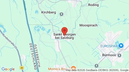 Apartments for rent i Sankt Georgen bei Salzburg - kort over placeringen