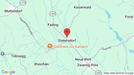 Apartments for rent i Dobl-Zwaring - kort over placeringen