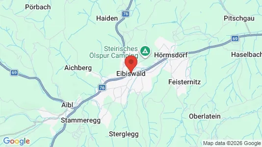Apartments for rent i Eibiswald - kort over placeringen