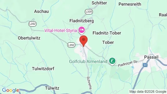 Apartments for rent i Fladnitz an der Teichalm - kort over placeringen