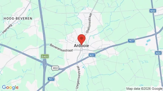 Houses for rent i Ardooie - kort over placeringen