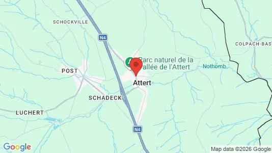 Houses for rent i Attert - kort over placeringen