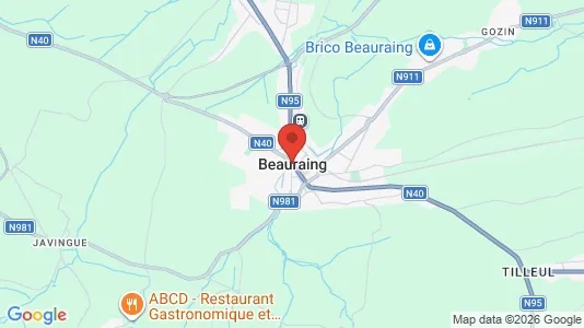 Houses for rent i Beauraing - kort over placeringen