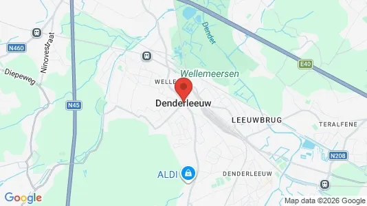 Houses for rent i Denderleeuw - kort over placeringen