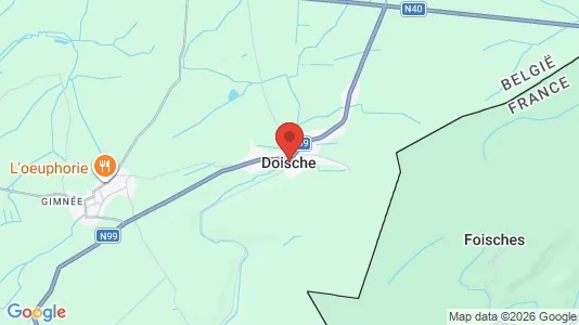 Houses for rent i Doische - kort over placeringen