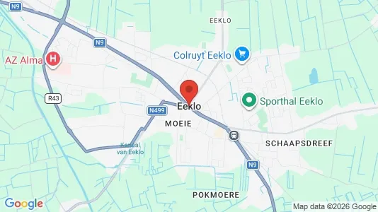 Houses for rent i Eeklo - kort over placeringen