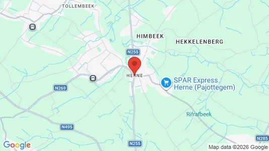 Houses for rent i Herne - kort over placeringen