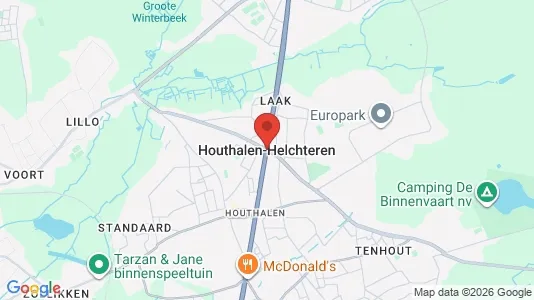 Apartments for rent i Houthalen-Helchteren - kort over placeringen