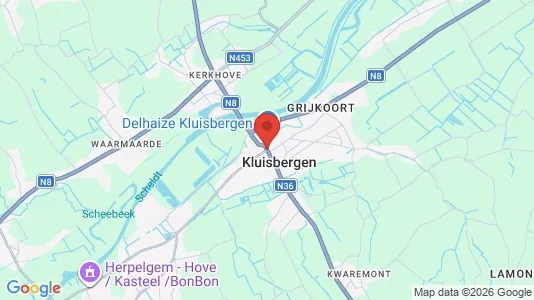 Houses for rent i Kluisbergen - kort over placeringen