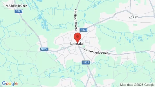 Apartments for rent i Laakdal - kort over placeringen