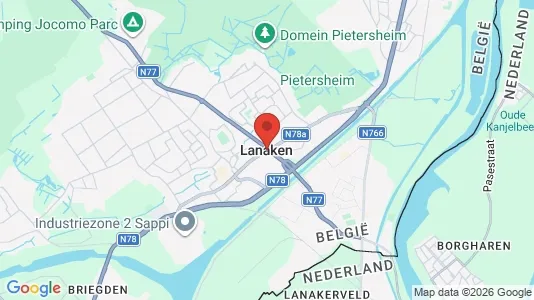 Apartments for rent i Lanaken - kort over placeringen