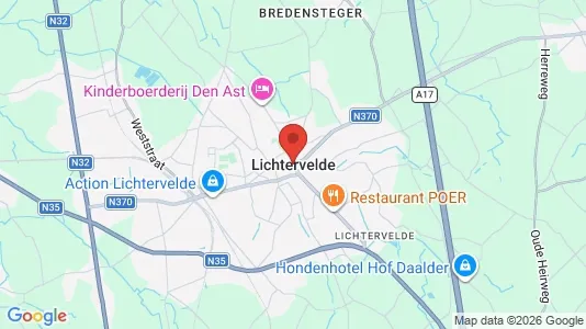 Houses for rent i Lichtervelde - kort over placeringen