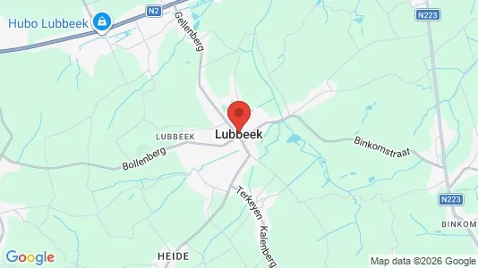 Houses for rent i Lubbeek - kort over placeringen