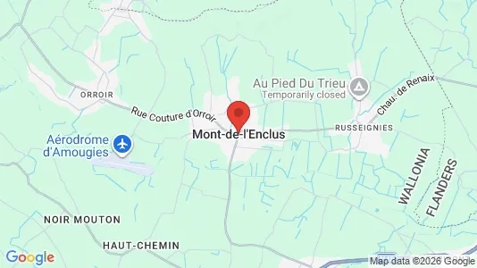 Houses for rent i Mont-de-l'Enclus - kort over placeringen