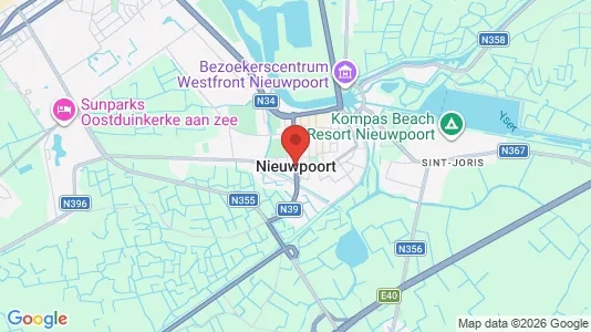 Houses for rent i Nieuwpoort - kort over placeringen