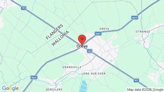 Apartments for rent i Oerle - kort over placeringen