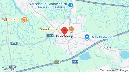 Houses for rent i Oudenburg - kort over placeringen
