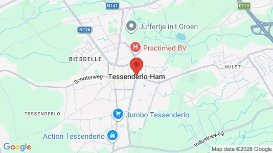 Houses for rent i Tessenderlo - kort over placeringen